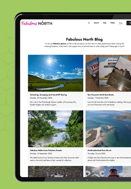 Great website content