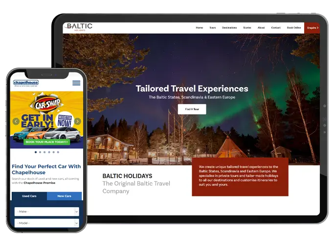 wayfresh mobile optimised websites